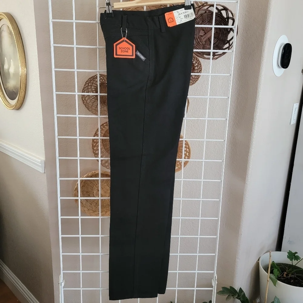 Girls Black Geo Western Rockies Sz 14